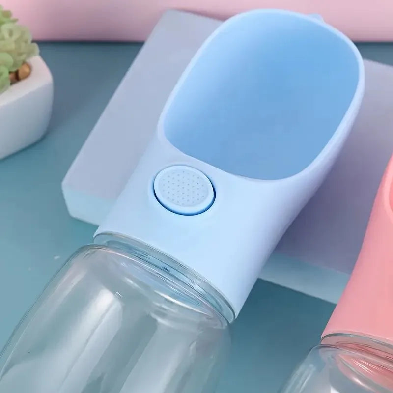 1pc Portable Dog Water Bottle, Plastic Leak Proof