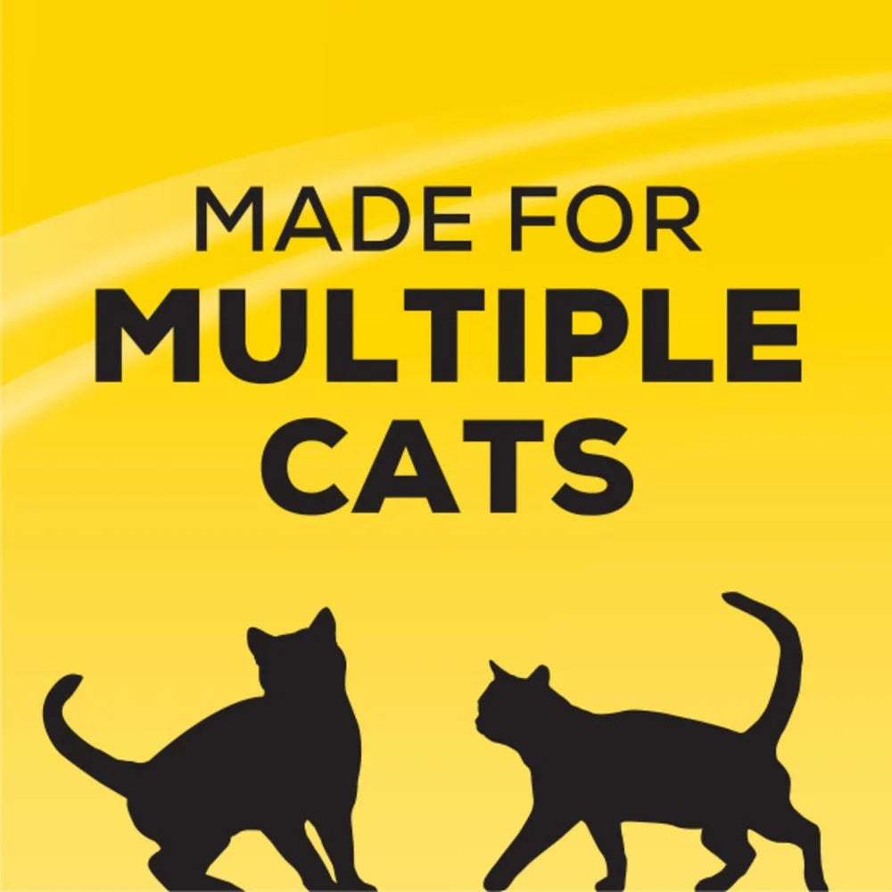 Clumping Cat Litter Low Dust Deodorizing 35 lb Pail Clean Linen Scent