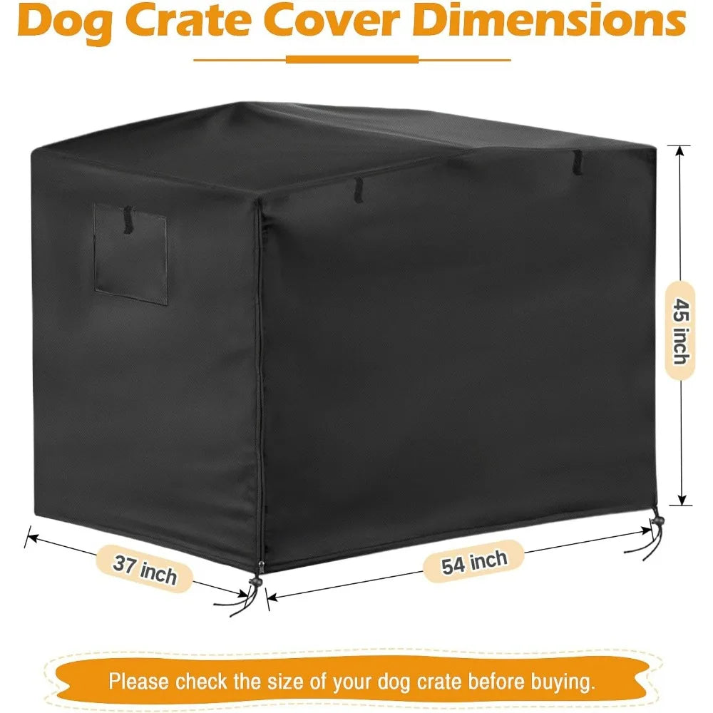 Dog Crate Cover, 54in Heavy Duty