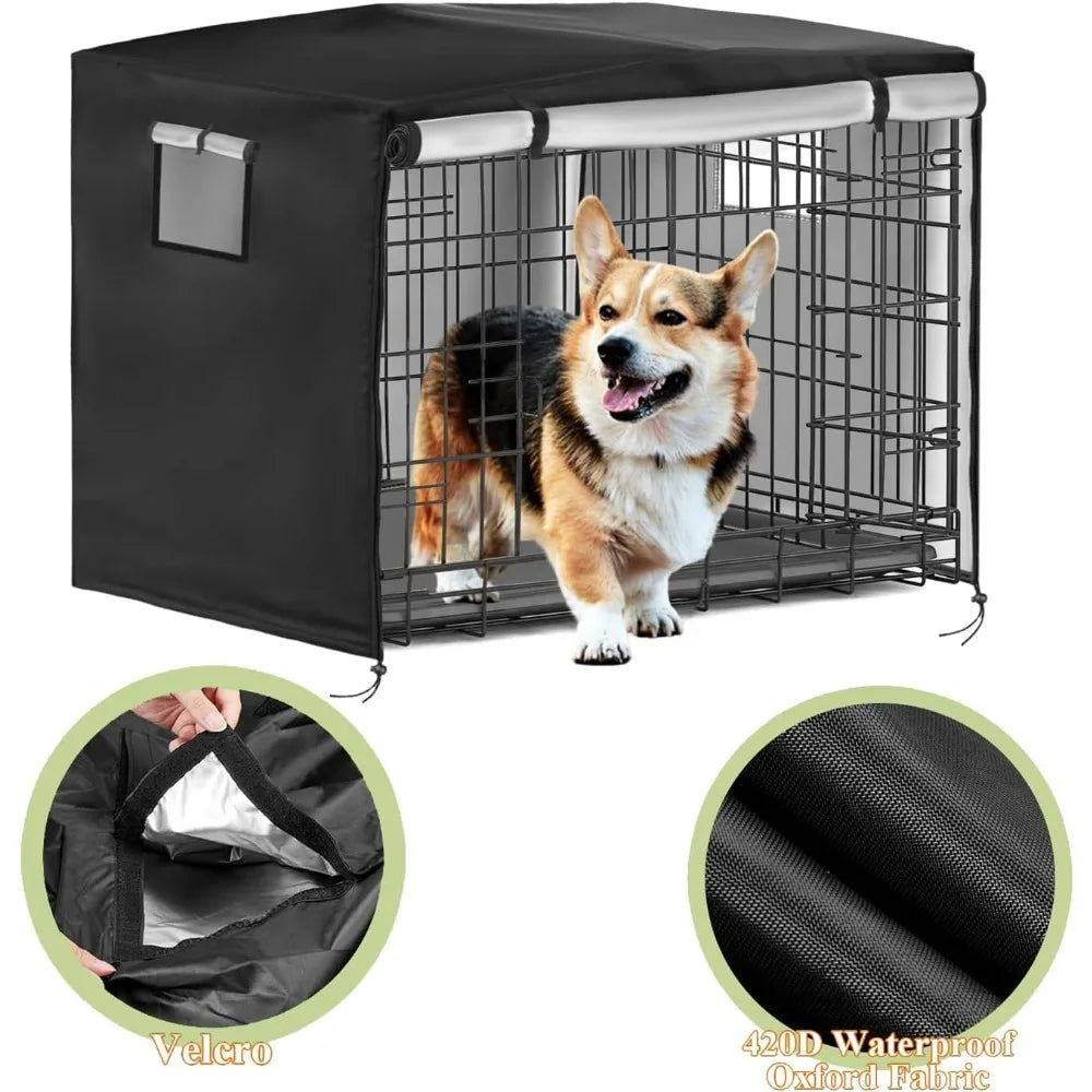 Dog Crate Cover, 54in Heavy Duty