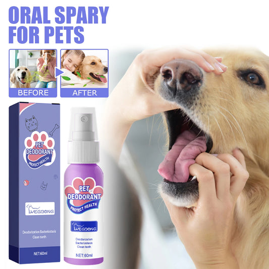 Bad Breath Removal Spray for Dogs and cats