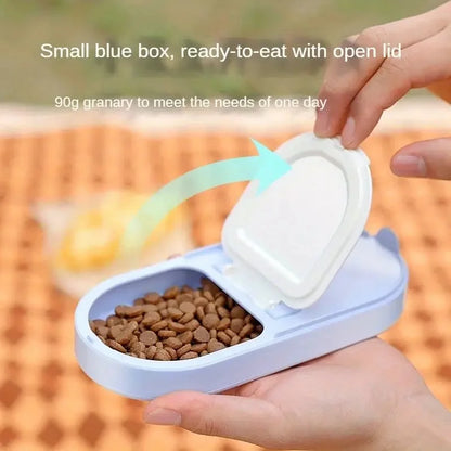 BPA-Free Leakproof Collapsible Pet Water & Food Bottle for Dogs & Cats